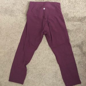 lululemon align crop size 6